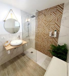 Modern BohoTropical apartment with terrace