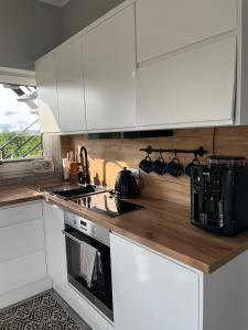 Apartamenty nad Przełomem Białki Apartments in a nature reserve Przełom Białki