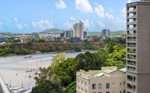 River and city view