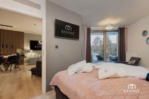 Apartament BALTIC GLAMOUR-strefa basenów,saun,jacuzzi W CENIE-Pinea Apartments Pobierowo-SANNEL Apartments for rent