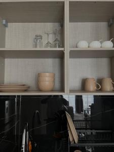 Modern one bedroom with sauna pool & gym