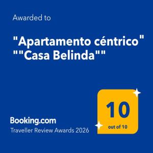 Apartamento céntrico "Casa Belinda"