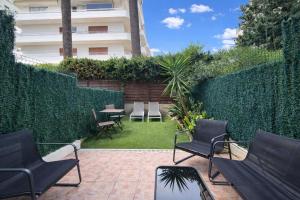 Croisette, studio with garden, air conditioning