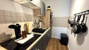 Design Apartment mit Blick auf Freiburg