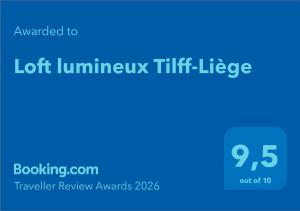 Loft lumineux Tilff-Liège