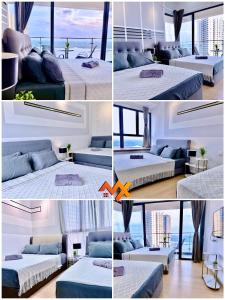 Full Sea View Country Garden Danga Bay 6-13pax Smart TV 70inch-Netflix