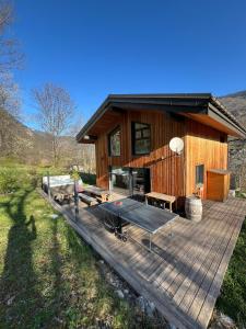 Chalet Les 3 marmottes, 12 personnes, jacuzzi