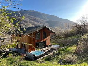 Chalet Les 3 marmottes, 12 personnes, jacuzzi