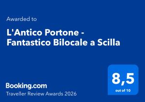 LAntico Portone - Fantastico Bilocale a Scilla