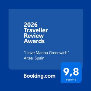 I love Marina Greenwich, Altea