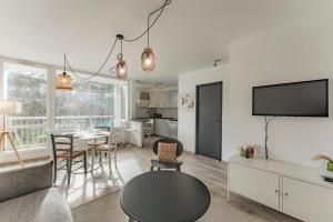 Charming apartment with parking and balcony.