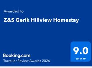 Z&S Gerik Hillview Homestay