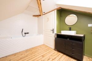 Maison centre ville avec jardin