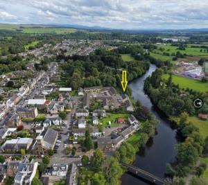 Modern apartment on the river in Callander