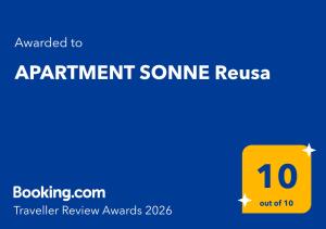 APARTMENT SONNE Reusa