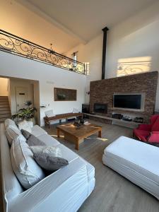 house by the river, with own mooring and private beach