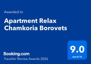 Apartment B5 5 Relax Chamkoria Borovets