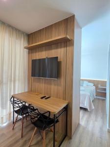 Apartamento incrível com sacada