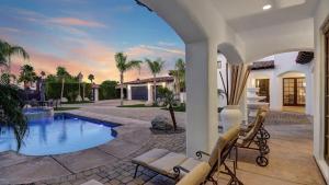 Movie Theater Game Room Pool Hot Tub Views Villa Toscana by AvantStay