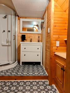 1- Chalet en bois rond Bouleau
