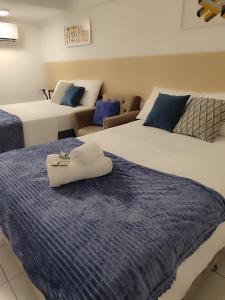 Flat completo 50m da Praia de Tambaú com vista Mar no Terraço e Piscina