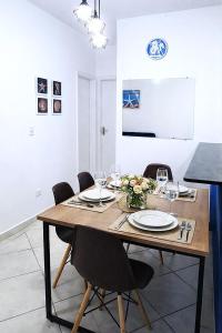Apto 1 Novo com Varanda Gourmet, Piscina, Sauna e Sala Jogos - UBATUBA