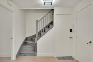 townhouse style two level apartment