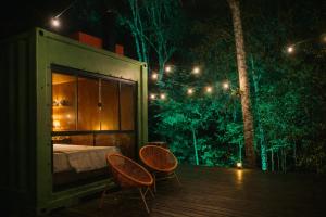 Cabana estilo Glamping com Banheiras Quente e Vista às Montanhas