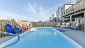 Lazy Pelican - Nags Head MP 11.5, 23 Yds to Beach, Ocean View, Pool, Hot Tub, Pets OK, Flex Stays