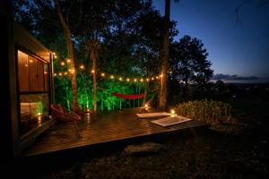 Cabana estilo Glamping com Banheiras Quente e Vista às Montanhas