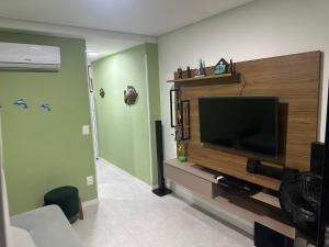 Apartamento Flat Pé na Areia Vista Incrível