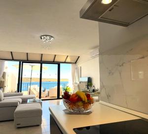 Seafront Apart Terrace Sunbeds Panoramic Ocean and Bay views