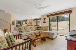 Elegant Surfside Retreat with Private Pool Spacious Outdoor Patio & Walkable Beach Access