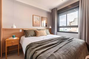 Apto 2 Quartos (Novo) no Coração de São Paulo!