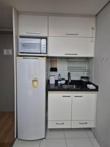 Flat Hotel Moema com piscina e sofá cama(Apto 508)