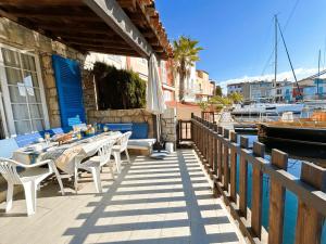 Grande maison de pêcheur proche plage - 4 terrasses, WiFi, parking - FR-1-868-23