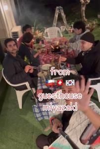 ゲストハウス宮崎 guesthouse miyazaki バックパッカー向け個室旅人宿 P有宮崎駅1km喫煙者不可