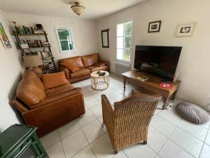 Villa plain-pied avec jardin clôturé et wifi, proche plage - FR-1-22-396