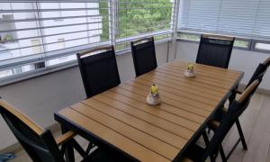 Elegant retreat with pool view