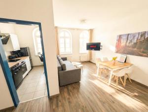 Urlaubsmagie Ferienwohnung Fledermaus - Gemeinschaftsgarten mit Sauna - F1B