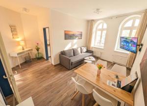 Urlaubsmagie Ferienwohnung Fledermaus - Gemeinschaftsgarten mit Sauna - F1B