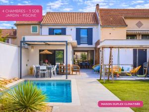 Villa Saint-Hubert - Idéal Familles & Groupes - 10min Avignon et Château-neuf-du-Pape - 5min Gare - Élégance provençale haut de gamme - Jardin aménagé clos - Parking privé gratuit - Au calme
