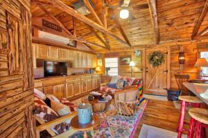 Modern Hill Country house & rustic cabin with a private pool and hot tub