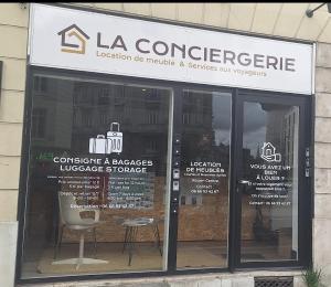 Gare centre Rouen linge et ménages inclus