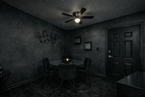 Goth minimalist home