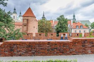 Lumina apart near Old Town in Warsaw