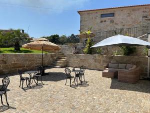 Paços do Douro, Chambre privée avec piscine