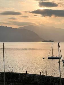 Elegant Traditional Home Steps from the Lake, with Garden and Panoramic Terrace