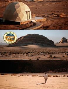 RUM MARTIAN TENT BUBBLES lUXURY CAMP