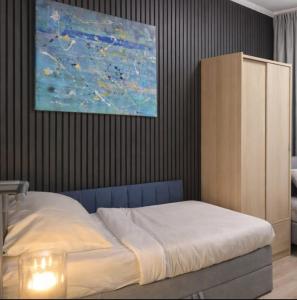 StayINN Lindenau - moderne Stye Apartments, Einzelbetten, TV Wifi, Doppelbett